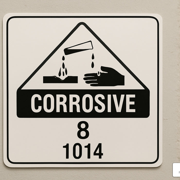 The Ultimate Guide to Identifying Corrosive Material Signs