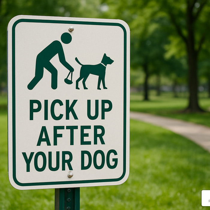 All About Pick Up After Dog Signs for Clean Public Spaces