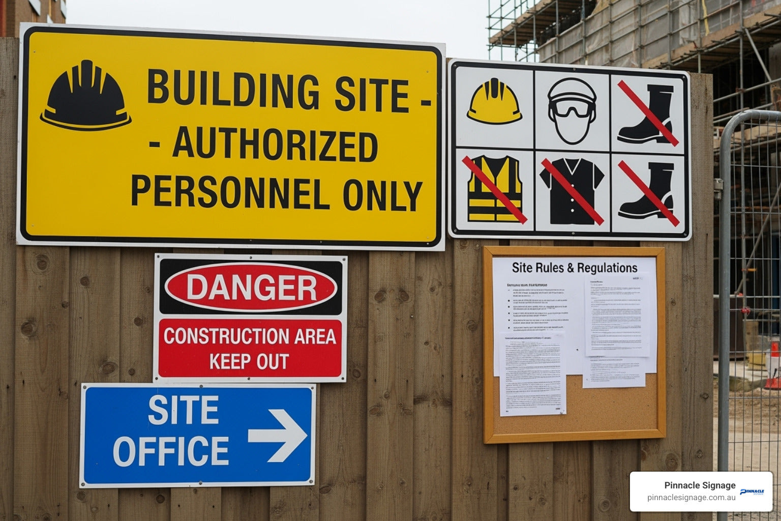 Back Point Building Sign A Practical Guide to Building Site Signs and the best place to buy the ...