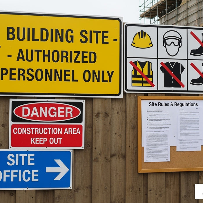 A Practical Guide to Building Site Signs and the best place to buy them