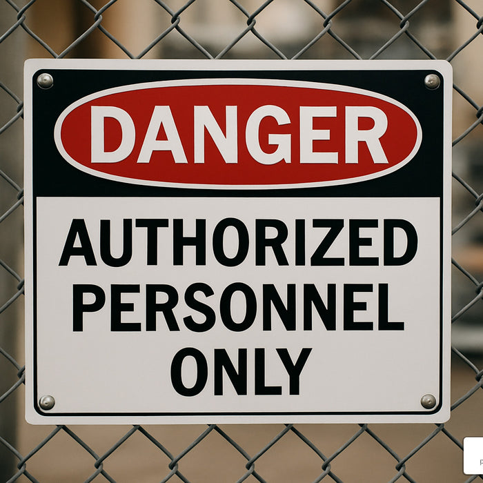 The Ultimate Guide to Custom Danger Signs