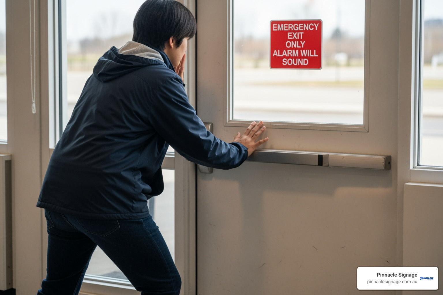 Don't Be That Person: A Guide to Emergency Exit Alarm Signs