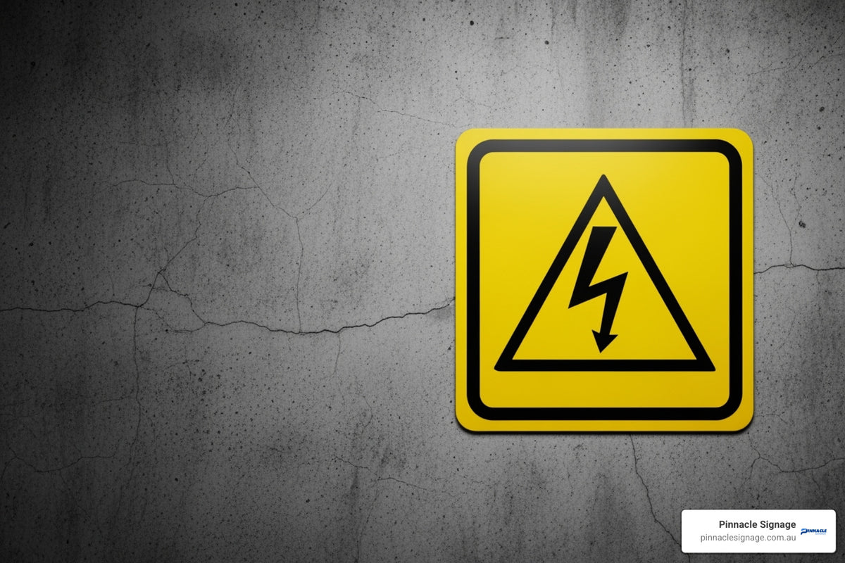 Need Electrical Safety Signs? What They Mean and How to Buy Online Eas ...