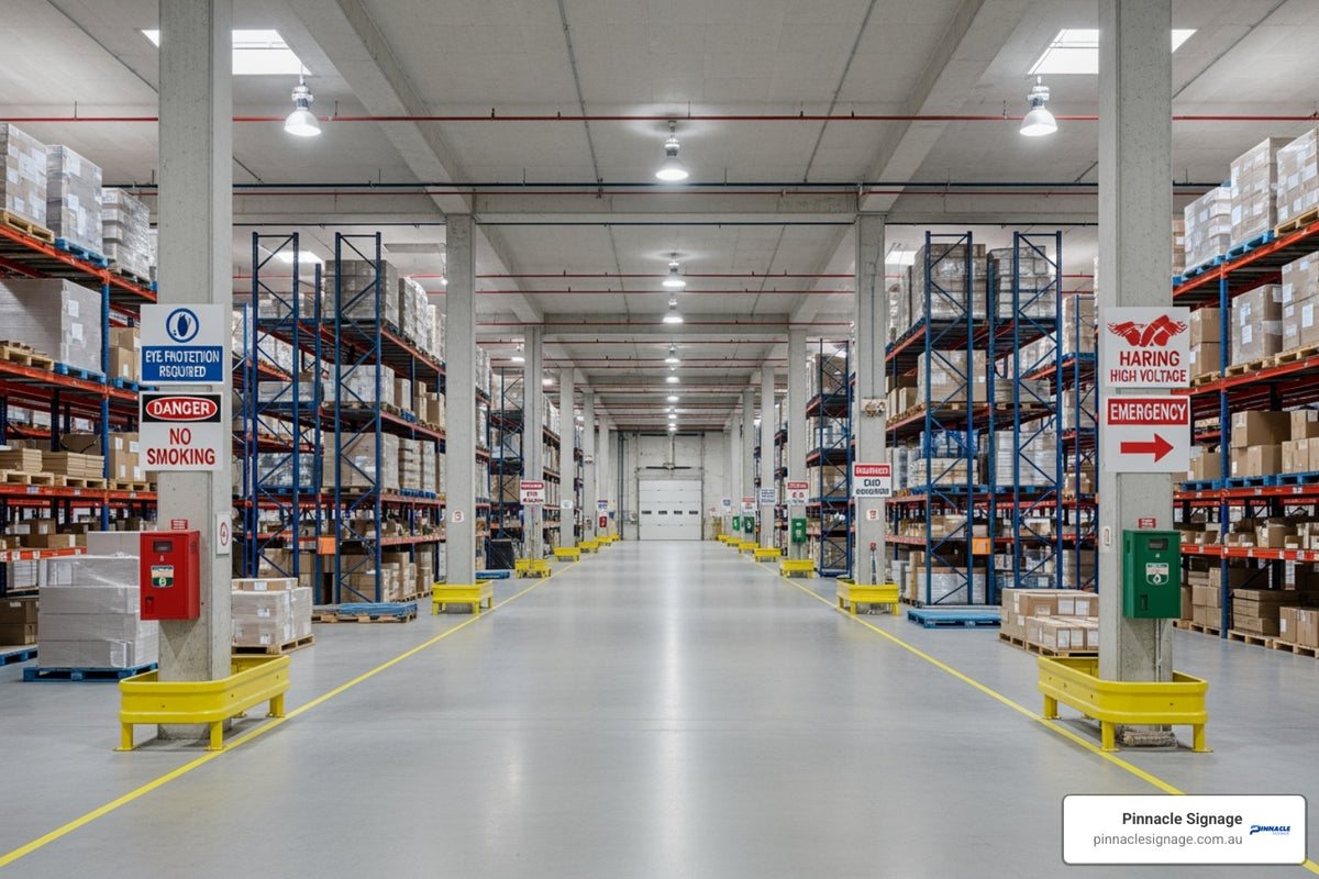 A Quick Start Guide to Warehouse Safety Signs — Pinnacle Signage
