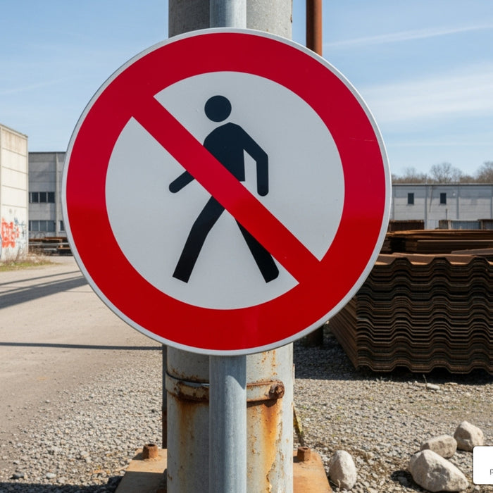 Where to Buy No Pedestrians Signs: Your Ultimate Guide to Safety Signage