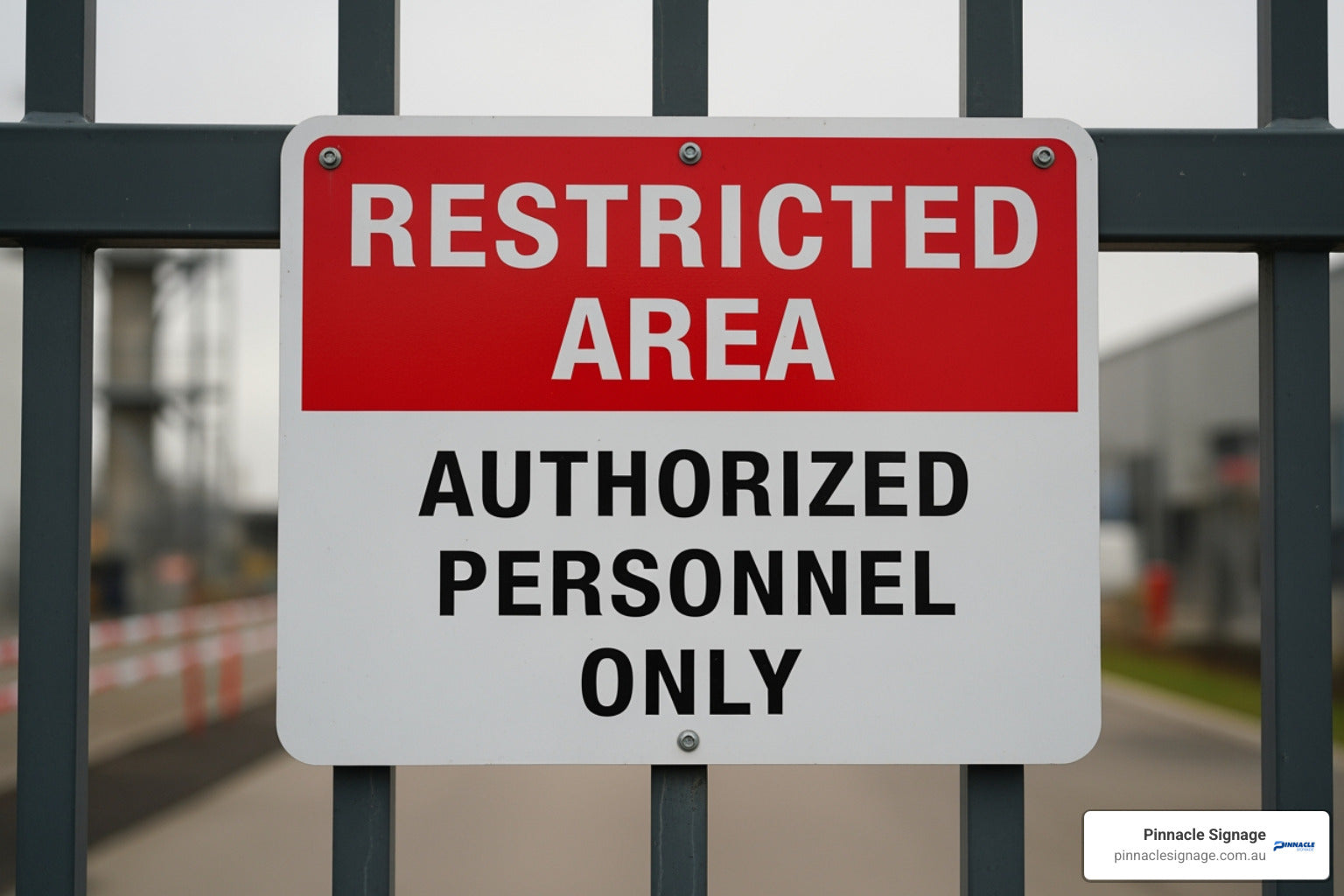 Your Guide to Restricted Area Signs: Authorised Personnel Only Edition