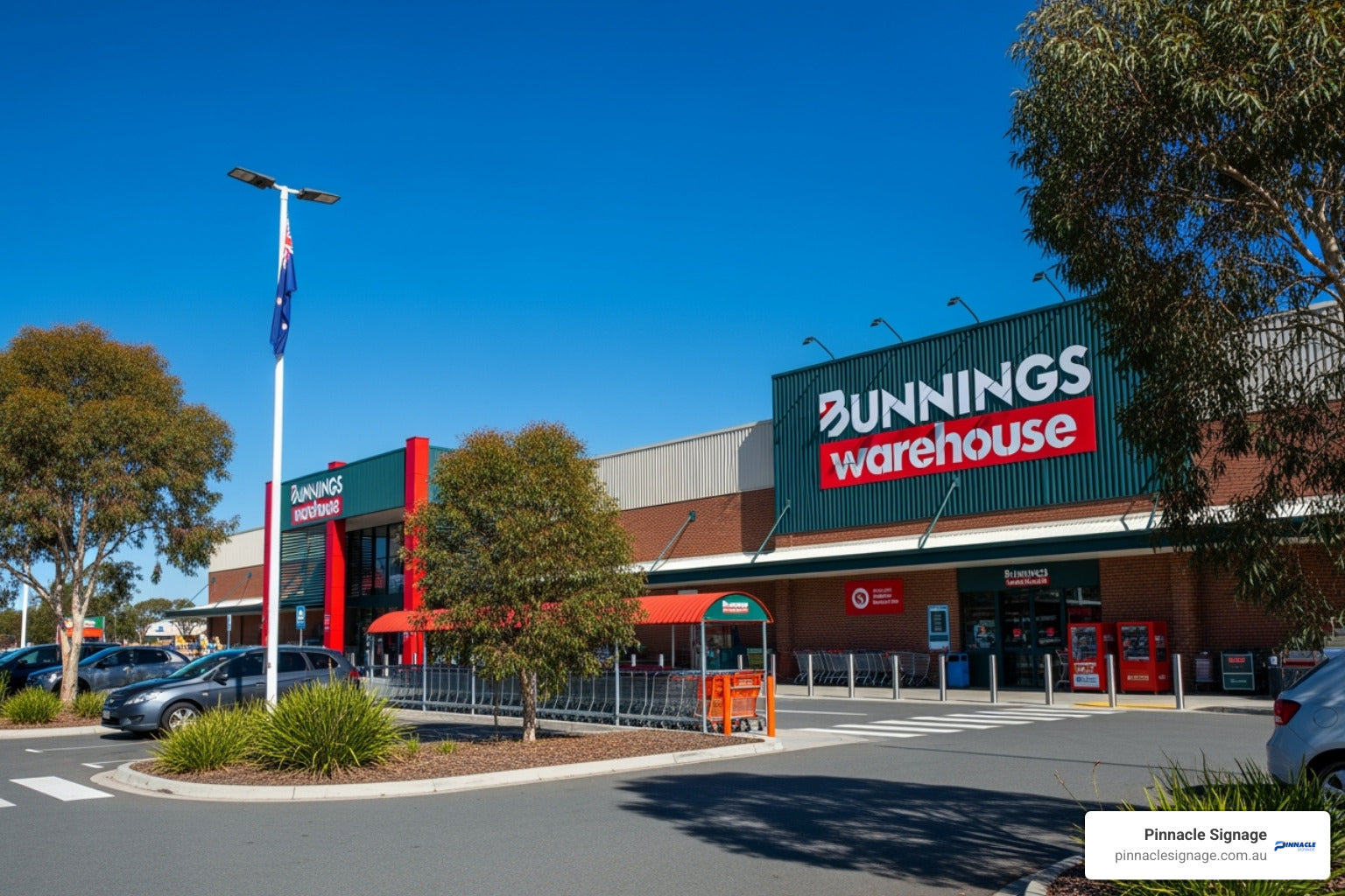 Announcing Pinnacle Signage's Partnership with Bunnings