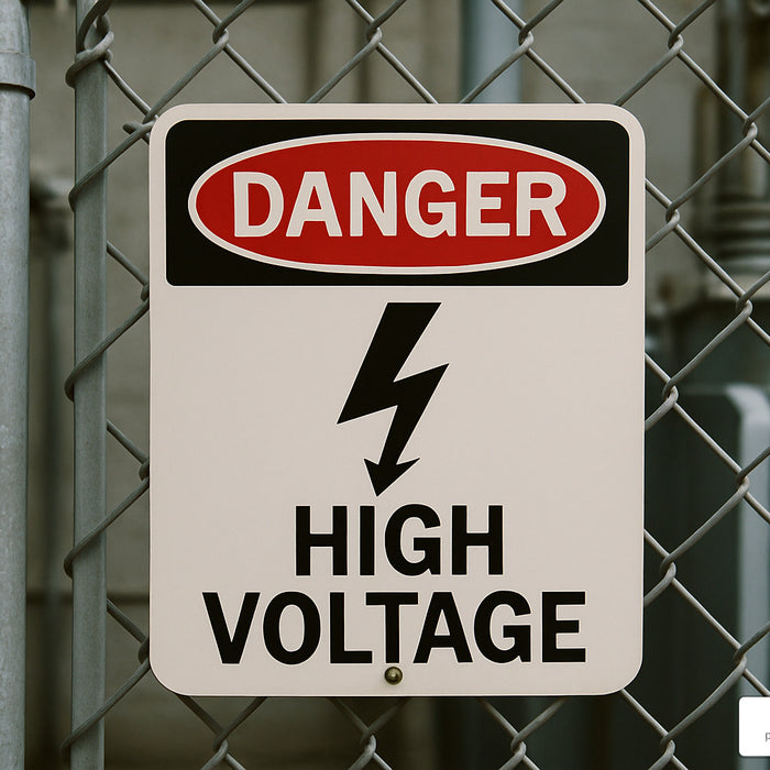 Stay Safe and Compliant with These High Voltage Safety Signs