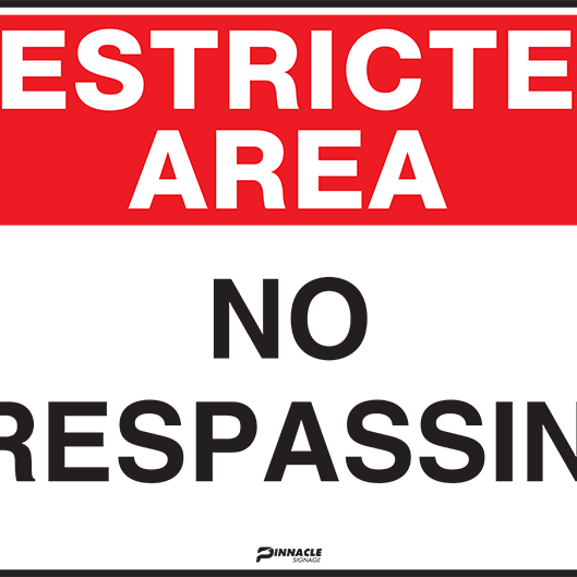Restricted Area Signage: What Counts as “Authorised Personnel Only”