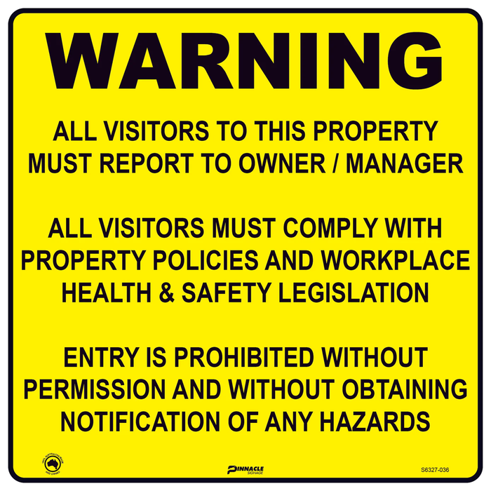 Ultimate Checklist for Bio Security Sign Purchase
