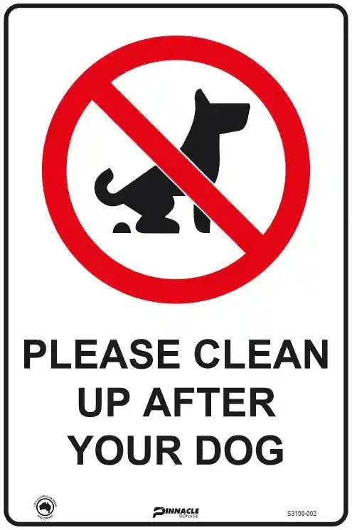 Keep Your Neighborhood Clean with Dog Waste Signs — Pinnacle Signage