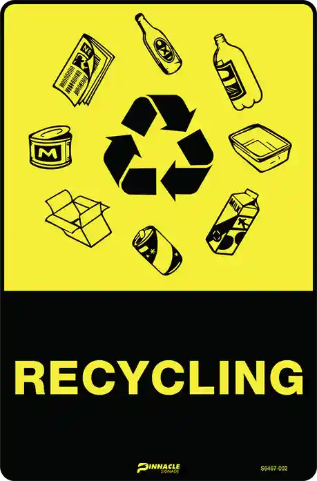 Recycling area signs: The #1 Ultimate Guide — Pinnacle Signage