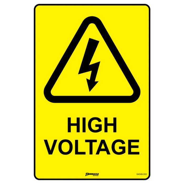 Danger High Voltage Sign 101