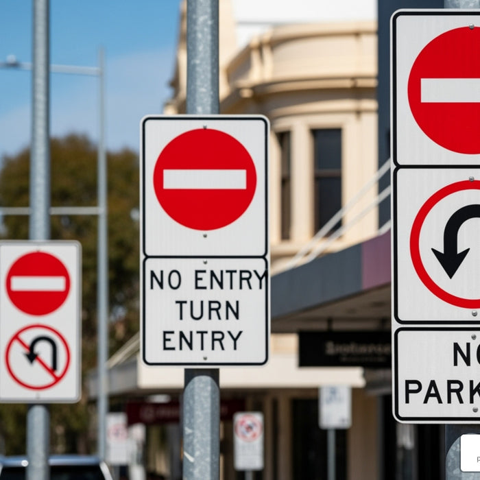 Stop! Look! Listen! Understanding Prohibitive Road Signs