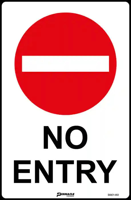 No Entry Signs Demystified