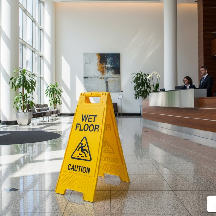 Wet Floor Signage: Essential Types, Placement, and WHS Compliance