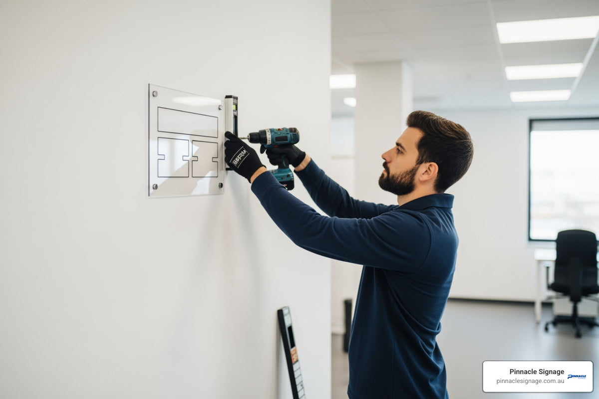 Mounting Mastery: Your Guide to Installing Signs — Pinnacle Signage