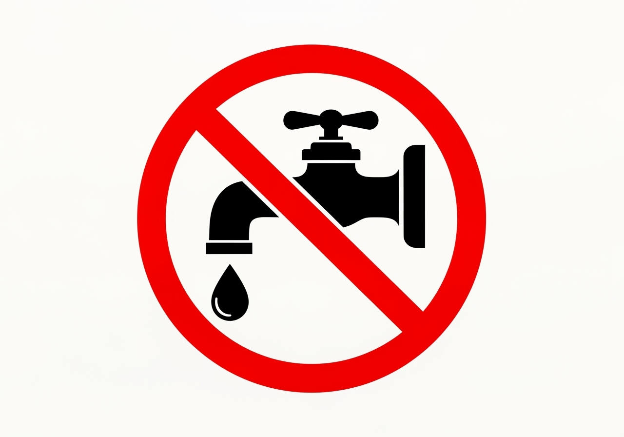 Don't Drink It: Essential Non-Potable Water Signs to Purchase