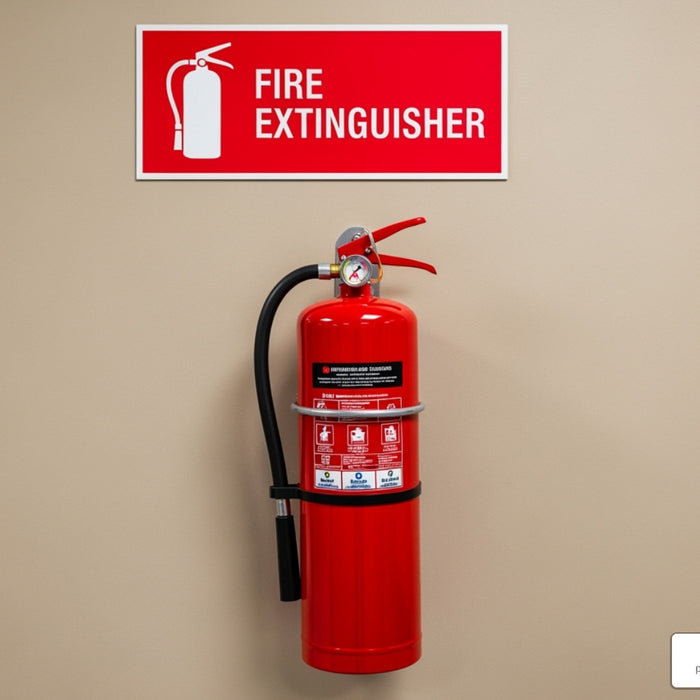 Order Your Fire Extinguisher Signs at Pinnacle Signage: Keep Safety Visible