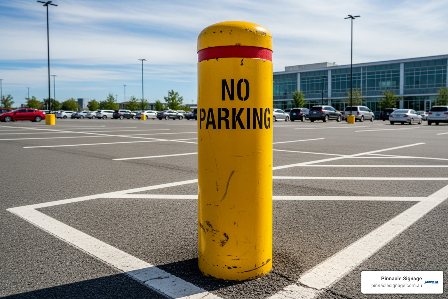 Sign, Sealed, Delivered: Mounting No Parking Signs on Bollards