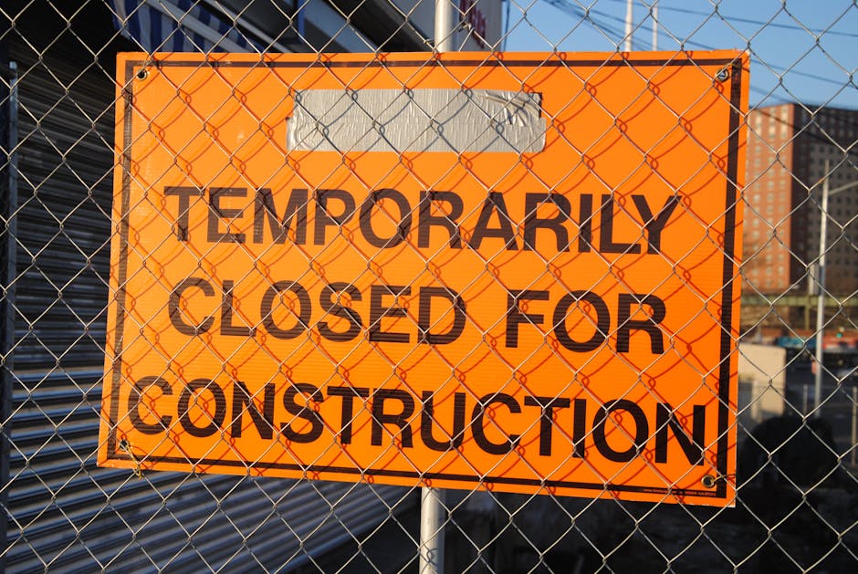 Don't Build Trouble – Must-Have Hazard Signs for Construction Sites