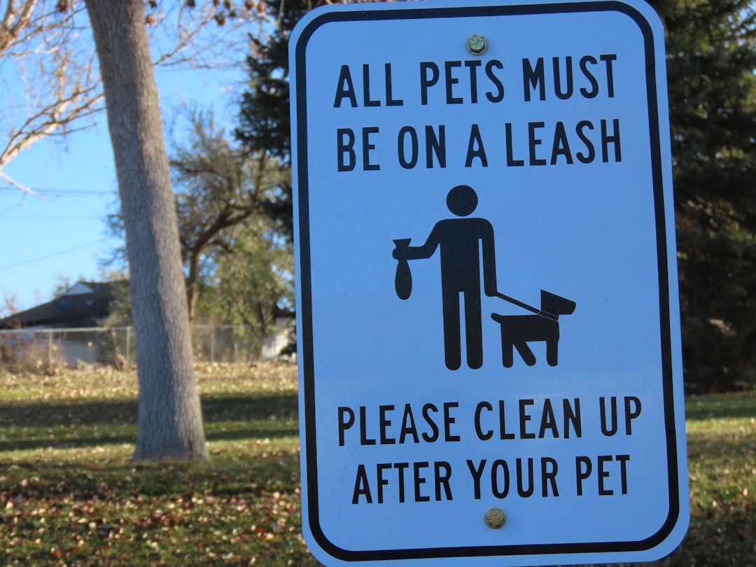 Please Clean Up After Your Dog Signs 101