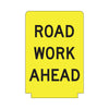 Roadwork Ahead, Adbase Sign, 900 x 600mm Aluminium Class 1 Reflective