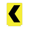 Chevron Left, Adbase Sign, 900 x 600mm Aluminium Class 1 Reflective