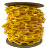 Plastic Chain, Yellow, 8mm x 25m