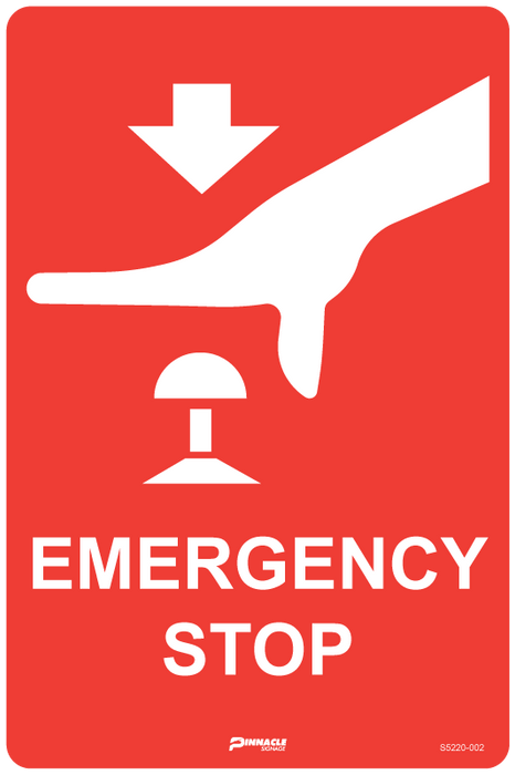 Emergency Stop (With Picto)