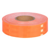 Fluoro Orange Diamond Grade Adhesive Reflective Tape, 50mm x 45.7m