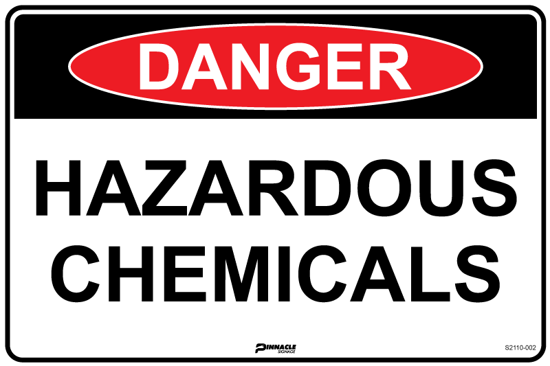 Danger Hazardous Chemicals