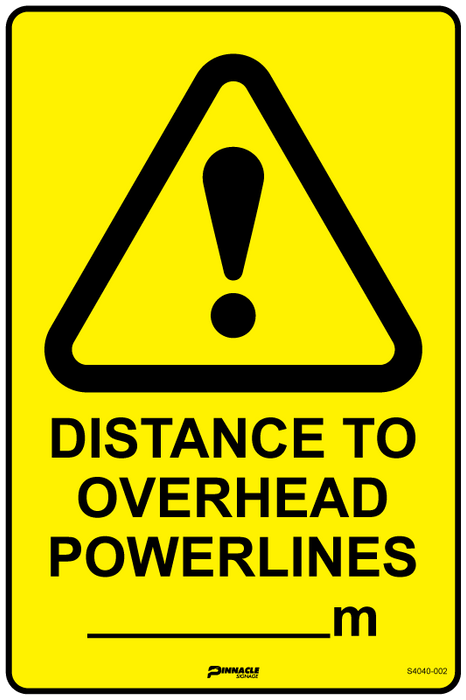 Distance To Overhead Powerlines ...m