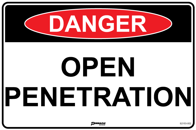 Danger Open Penetration