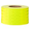 Fluorescent Lime Green Adhesive Reflective Tape, Class 1, 100mm x 45.7m