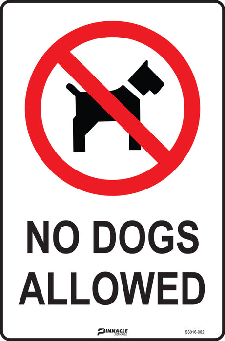 No Dogs Allowed