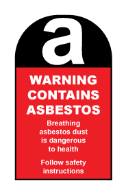 Warning Contains Asbestos...