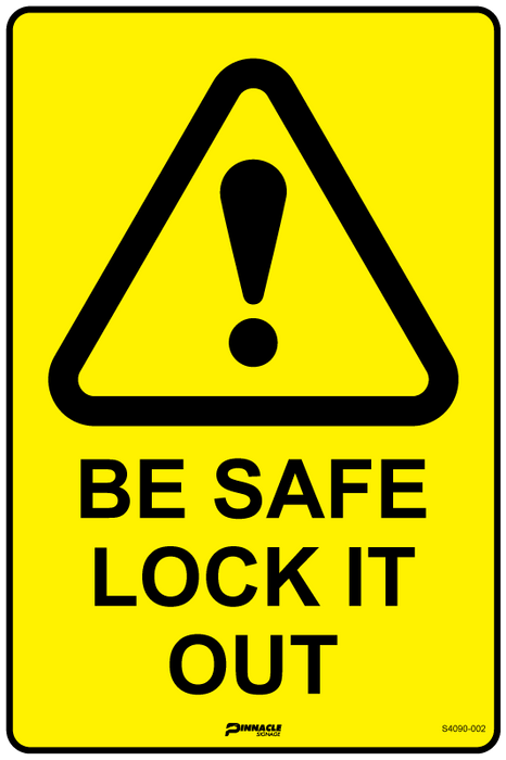 Be Safe Lock It Out