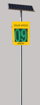 RoadSmart Compact, Solar Powered Speed Rader Sign, 420 x 560mm