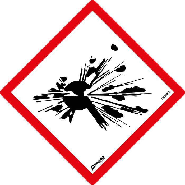 Ghs Sticker Explosive Explosive (GHS Design) — Pinnacle Signage