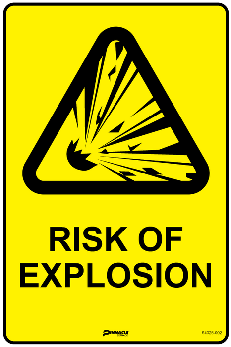 Risk of Explosion