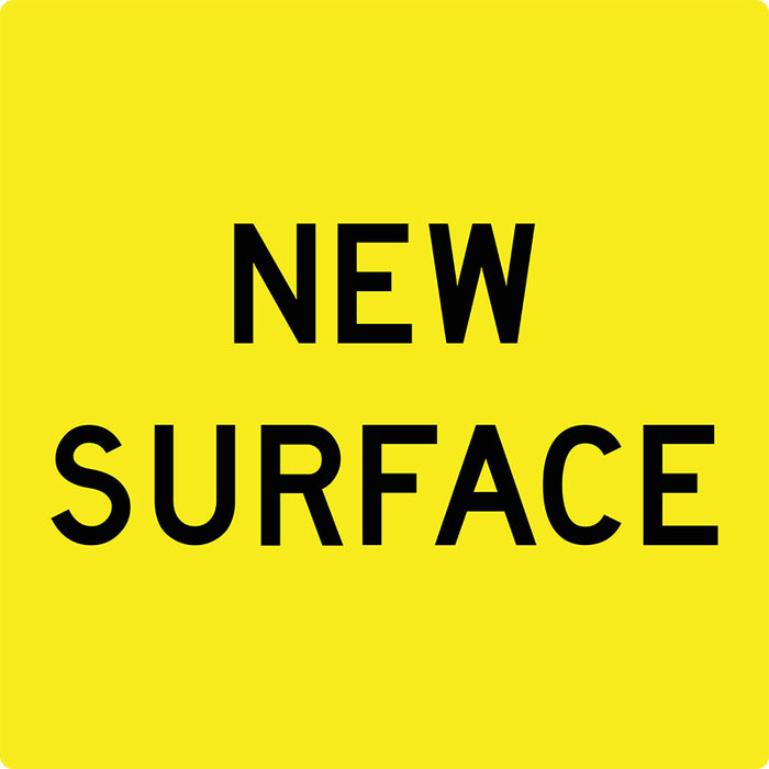 New Surface, Multi Message 600 x 600mm Corflute, Class 1 Reflective