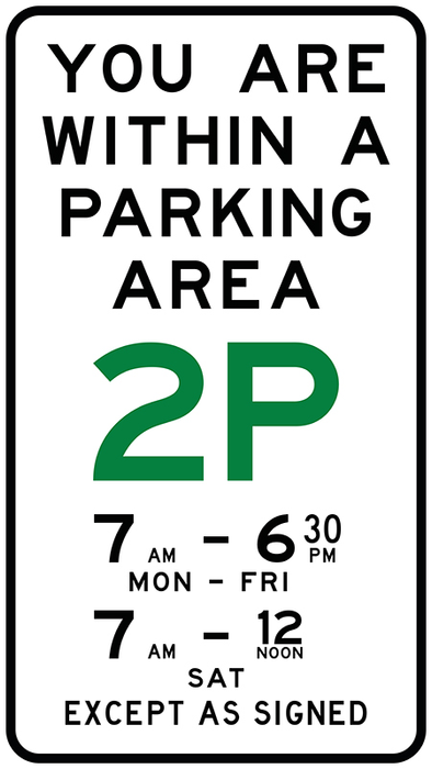 Parking Area With Specific Details (Symbolic)