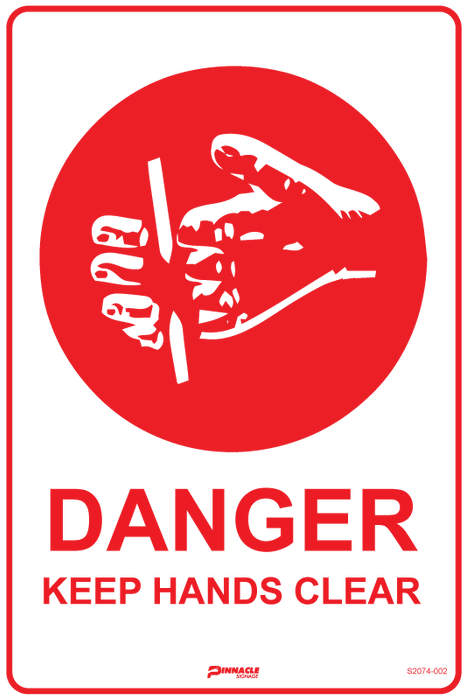 Danger Keep Hands Clear