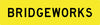Bridge Works, Multi Message 1200 x 300mm Corflute, Class 1 Reflective