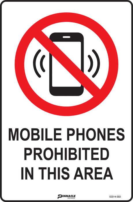 Mobile Phones Prohibited In This Area