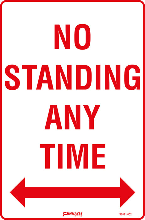 No Standing Any Time, Double Arrows