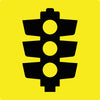 Traffic Signals, Multi Message 600 x 600mm Corflute, Class 1 Reflective