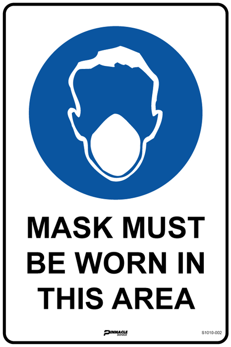 Mask Must Be Worn In This Area