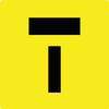 Lane Status (Lane Closed T Bar), Multi Message 600 x 600mm Corflute, Class 1 Reflective
